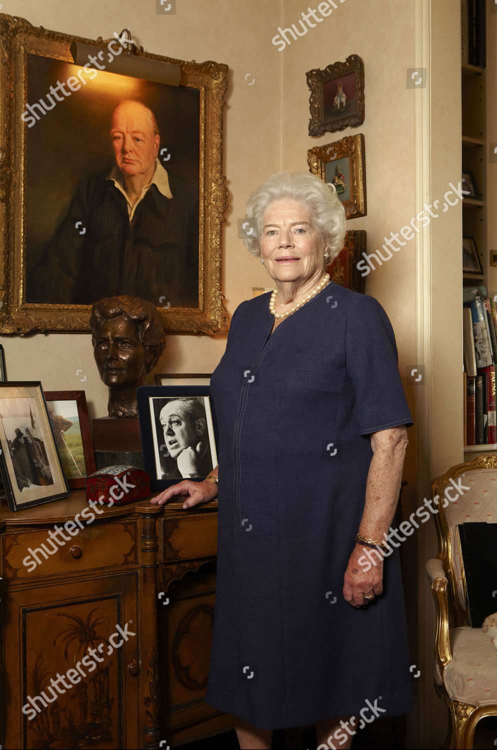 Lady Mary Soames Editorial Stock Photo Stock Image Shutterstock   Shutterstock 3785660f 