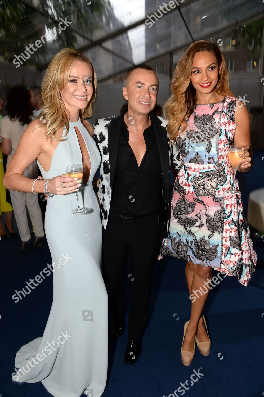 Amanda Holden Julien Macdonald Alesha Dixon Editorial Stock Photo
