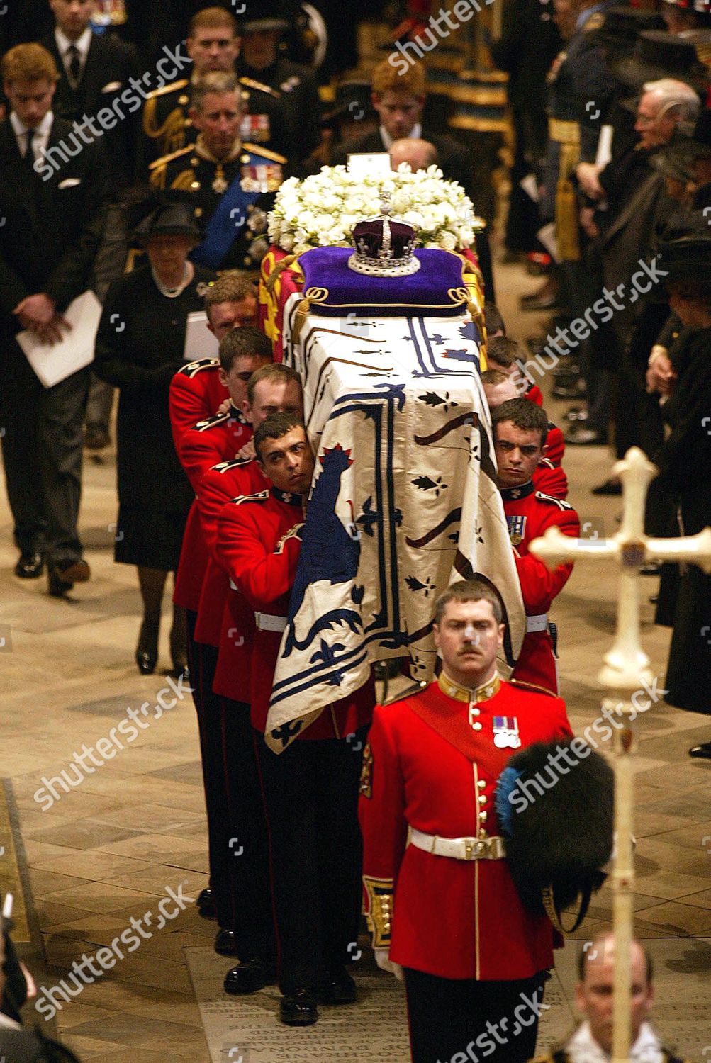 Funeral Service Westminster Abbey Editorial Stock Photo - Stock Image ...