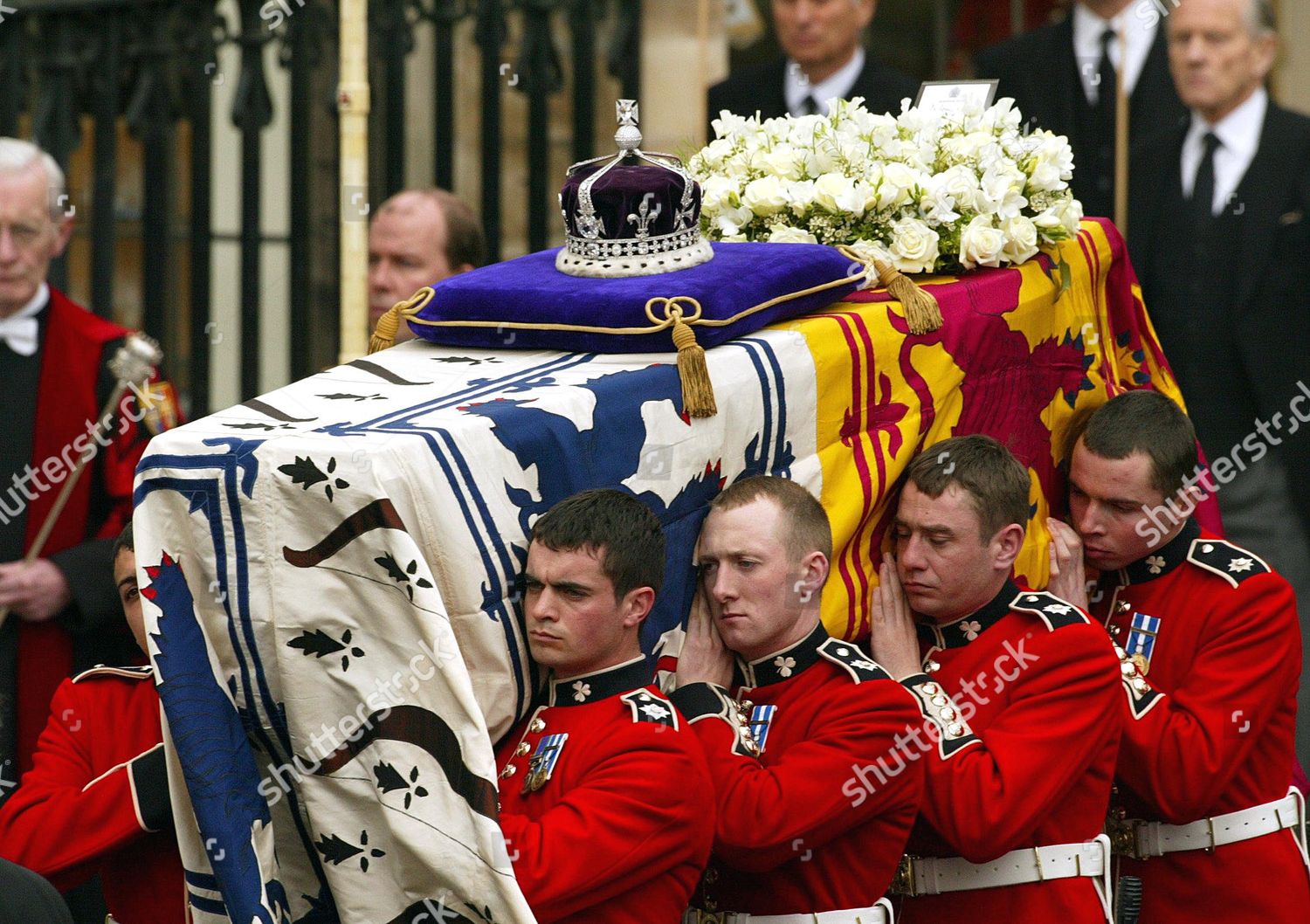 Coffin Carried By Pall Bearers Editorial Stock Photo - Stock Image ...