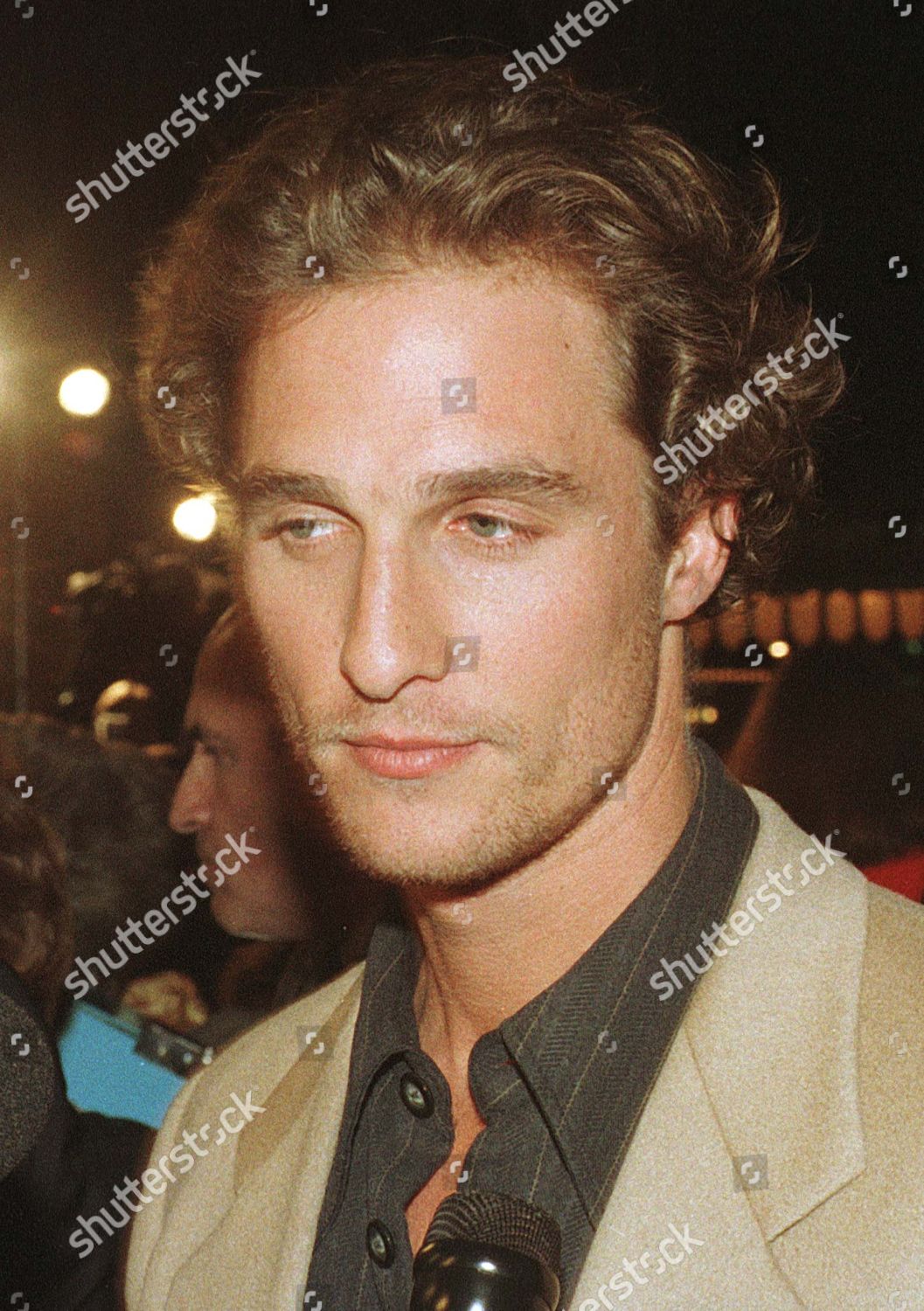 Matthew Mcconaughey Arrives Warner Theatre Washington Editorial Stock ...