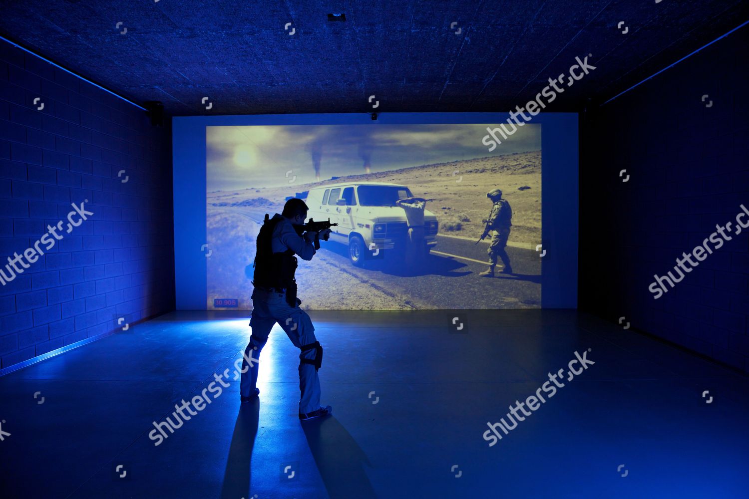 Virtual Shooting Range Editorial Stock Photo Stock Image Shutterstock