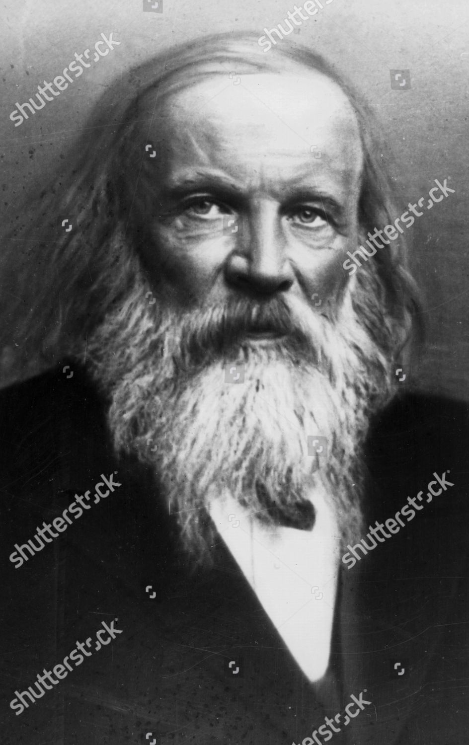 Dimitri Ivanovich Mendeleev 1834 1907 Famous Editorial Stock Photo ...