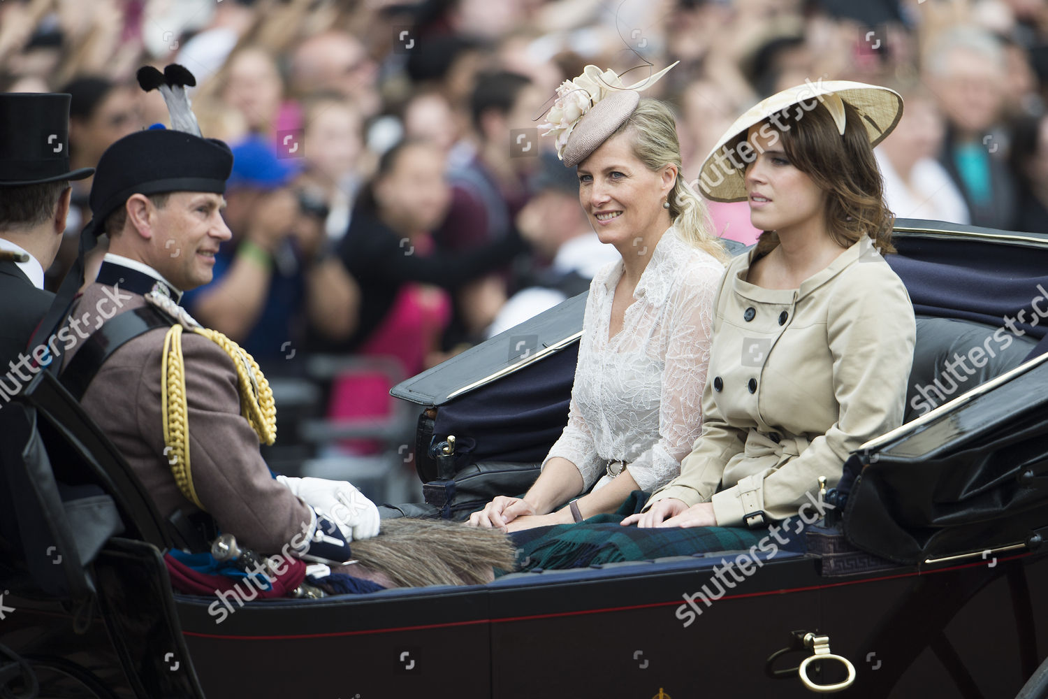 L R Prince Edward Sophie Countess Editorial Stock Photo - Stock Image ...