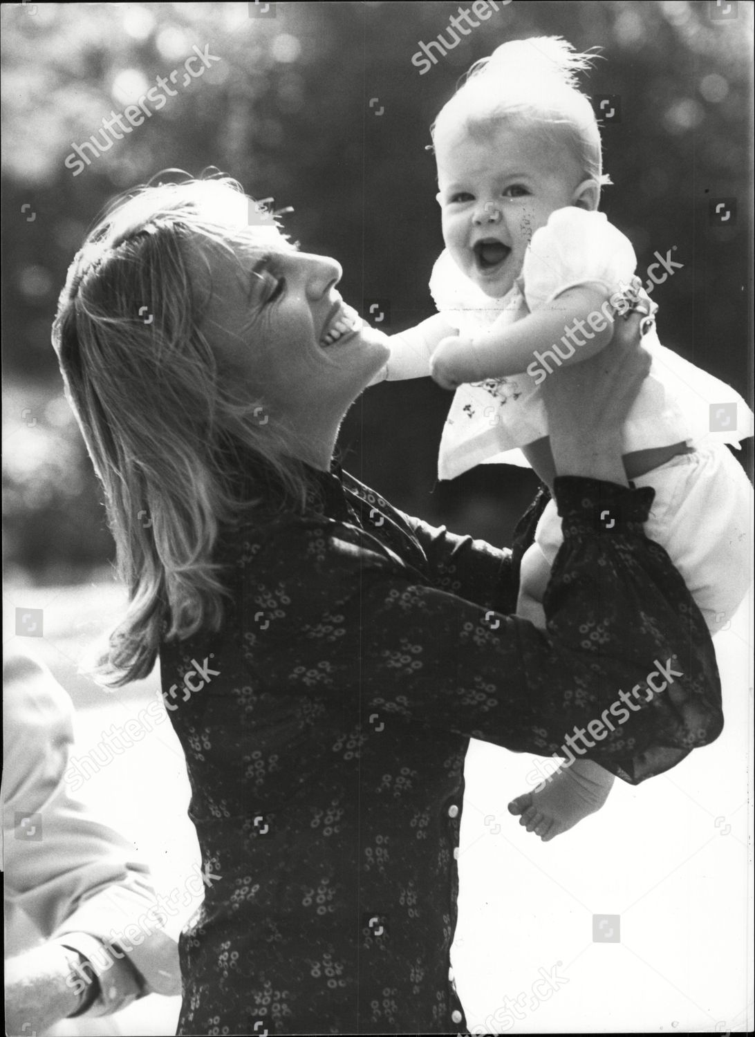 Esther Rantzen Baby Daughter Rebecca Wilcox Editorial Stock Photo ...