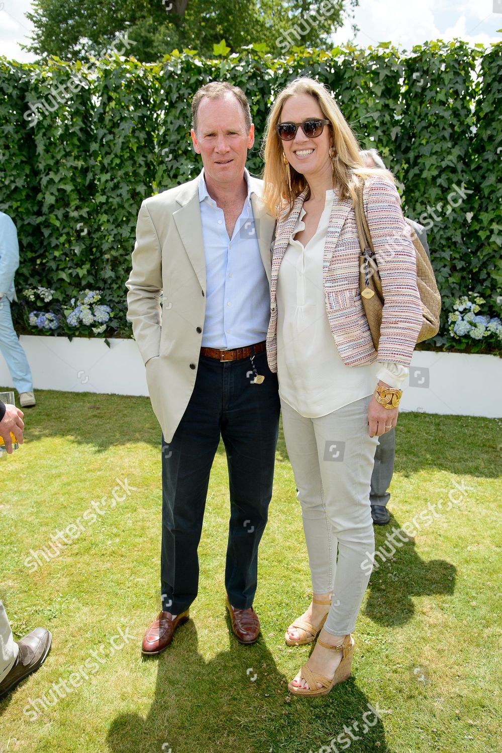 Lord Clfton Wrottesley Lady Sascha Wrottesley Editorial Stock Photo