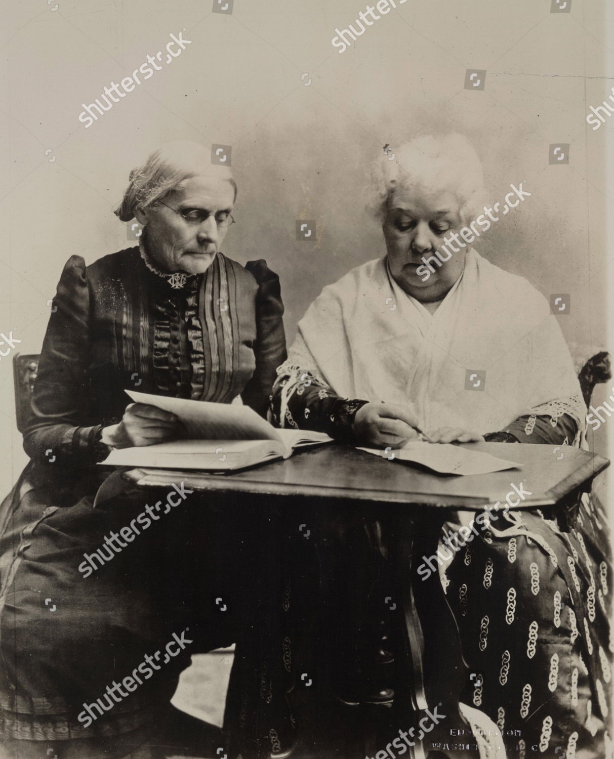 Susan B Anthony Elizabeth Cady Stanton Editorial Stock Photo - Stock ...