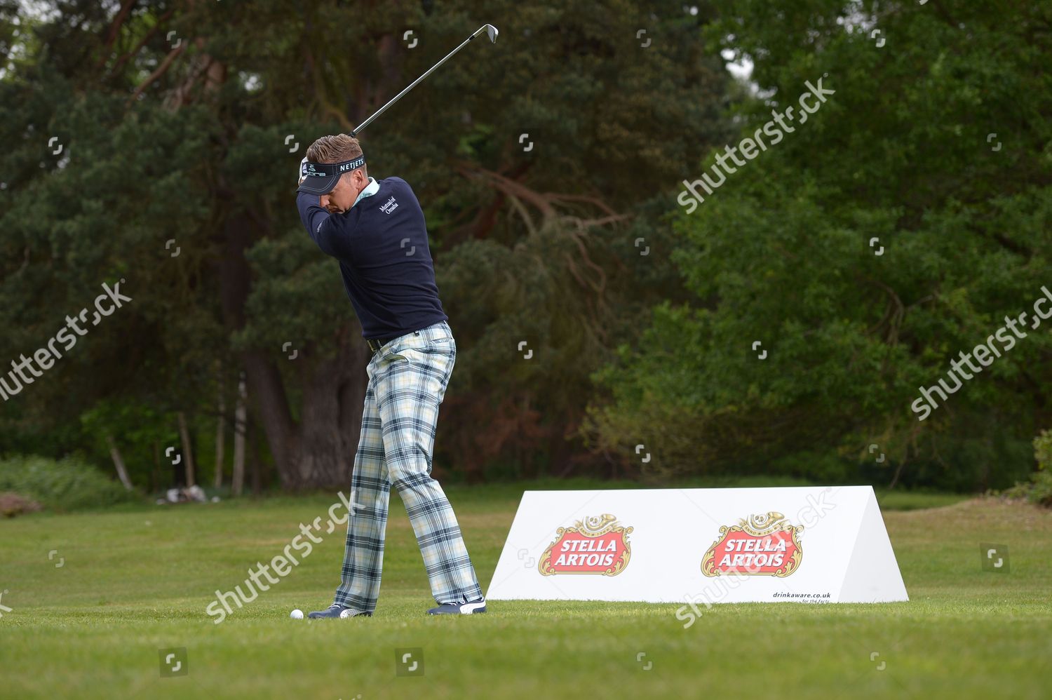 Golfer Ian Poulter Poses Stella Artois Mark Editorial Stock Photo Stock Image Shutterstock