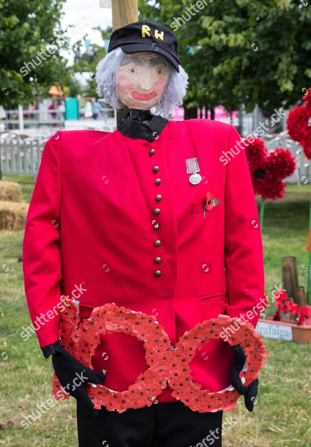 Scarecrow Garden Editorial Stock Photo - Stock Image | Shutterstock