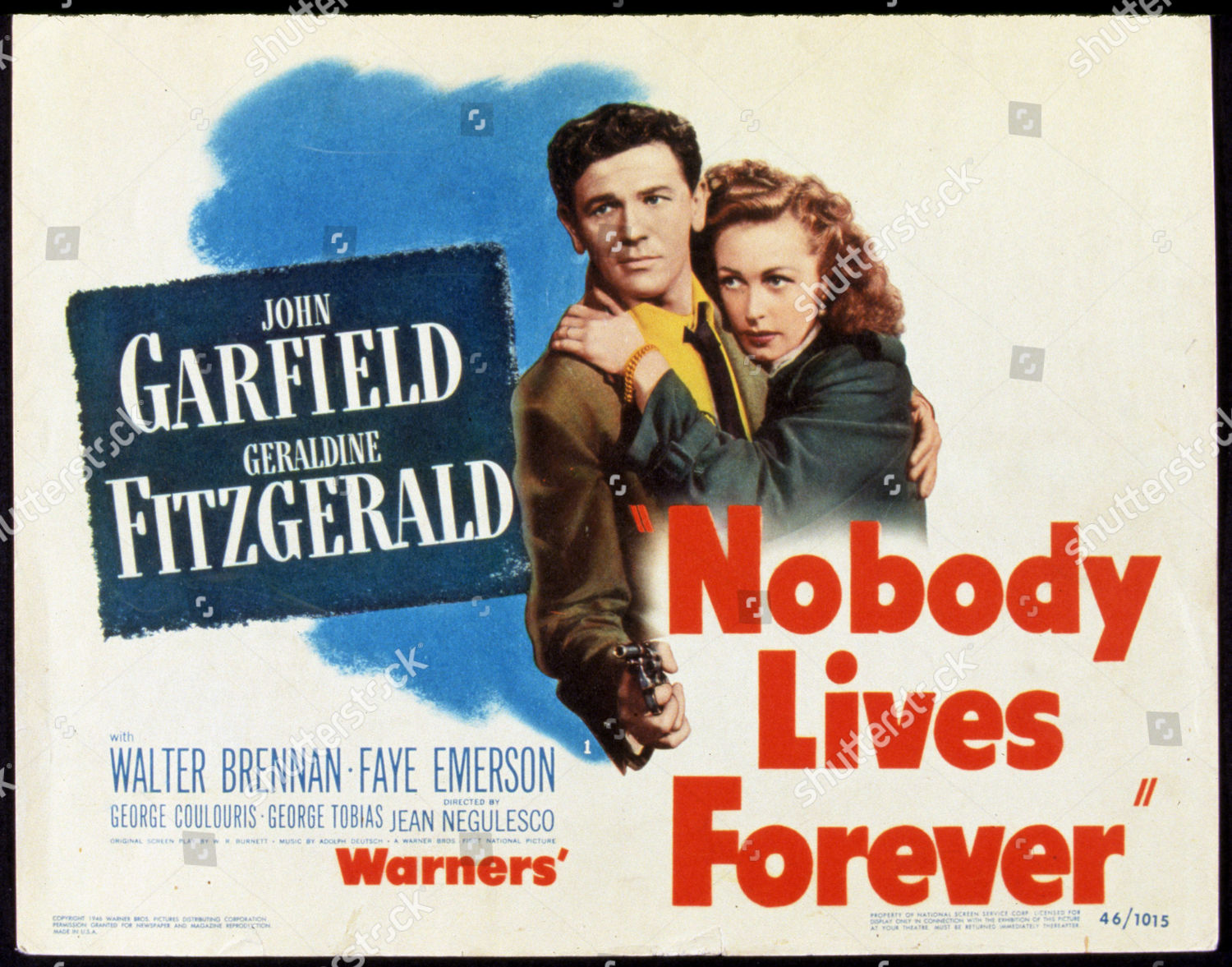 Film Stills Nobody Lives Forever 1946 Editorial Stock Photo Stock   Shutterstock 390848gg 