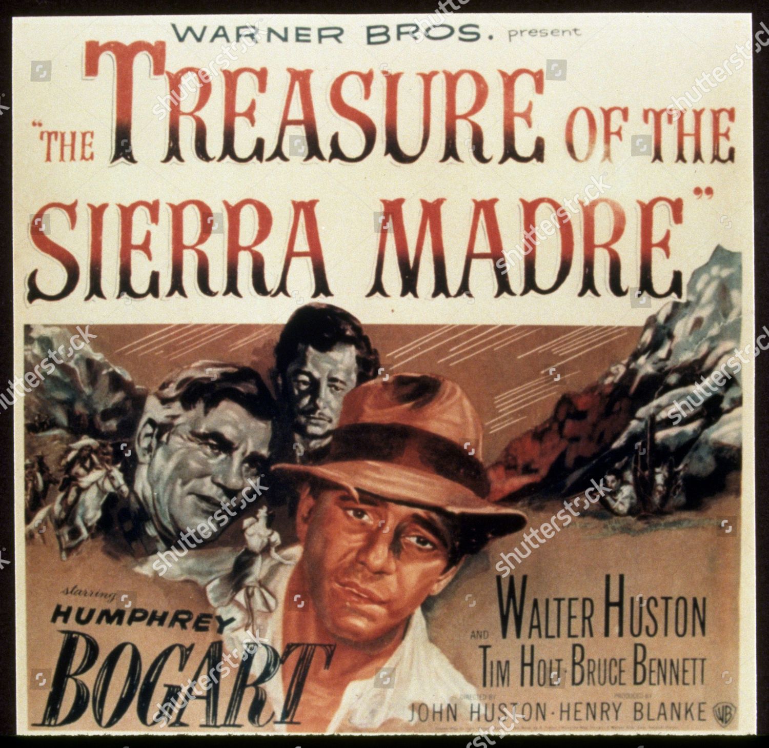 Film Stills Treasure Sierra Madre 1948 Editorial Stock Photo - Stock ...