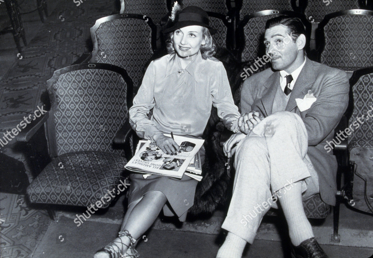 Film Stills 1941 Clark Gable Carole Lombard Editorial Stock Photo Stock Image Shutterstock