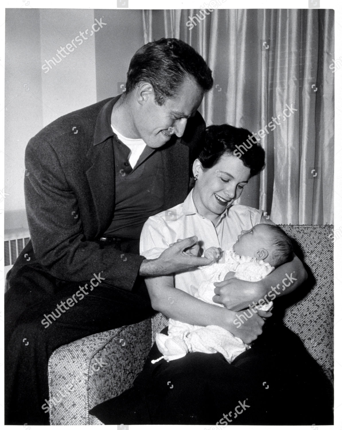 Charlton Heston Fraser Heston Lydia Clarke Editorial Stock Photo
