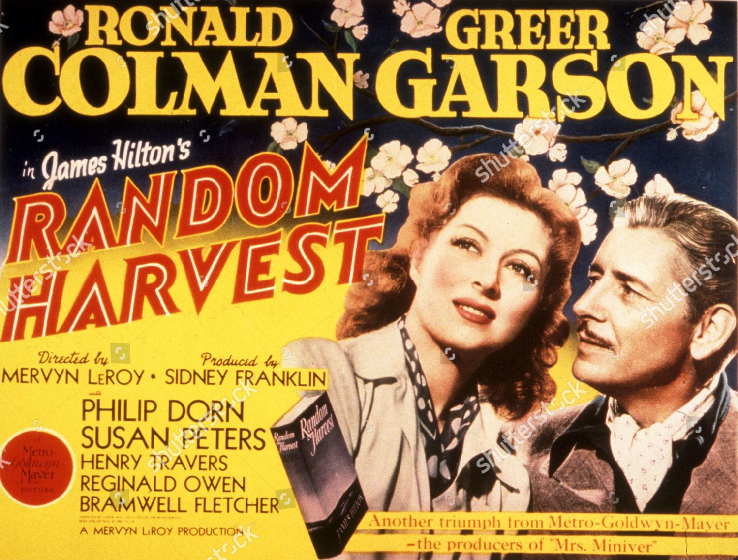 Film Stills Random Harvest 1942 Ronald Editorial Stock Photo Stock