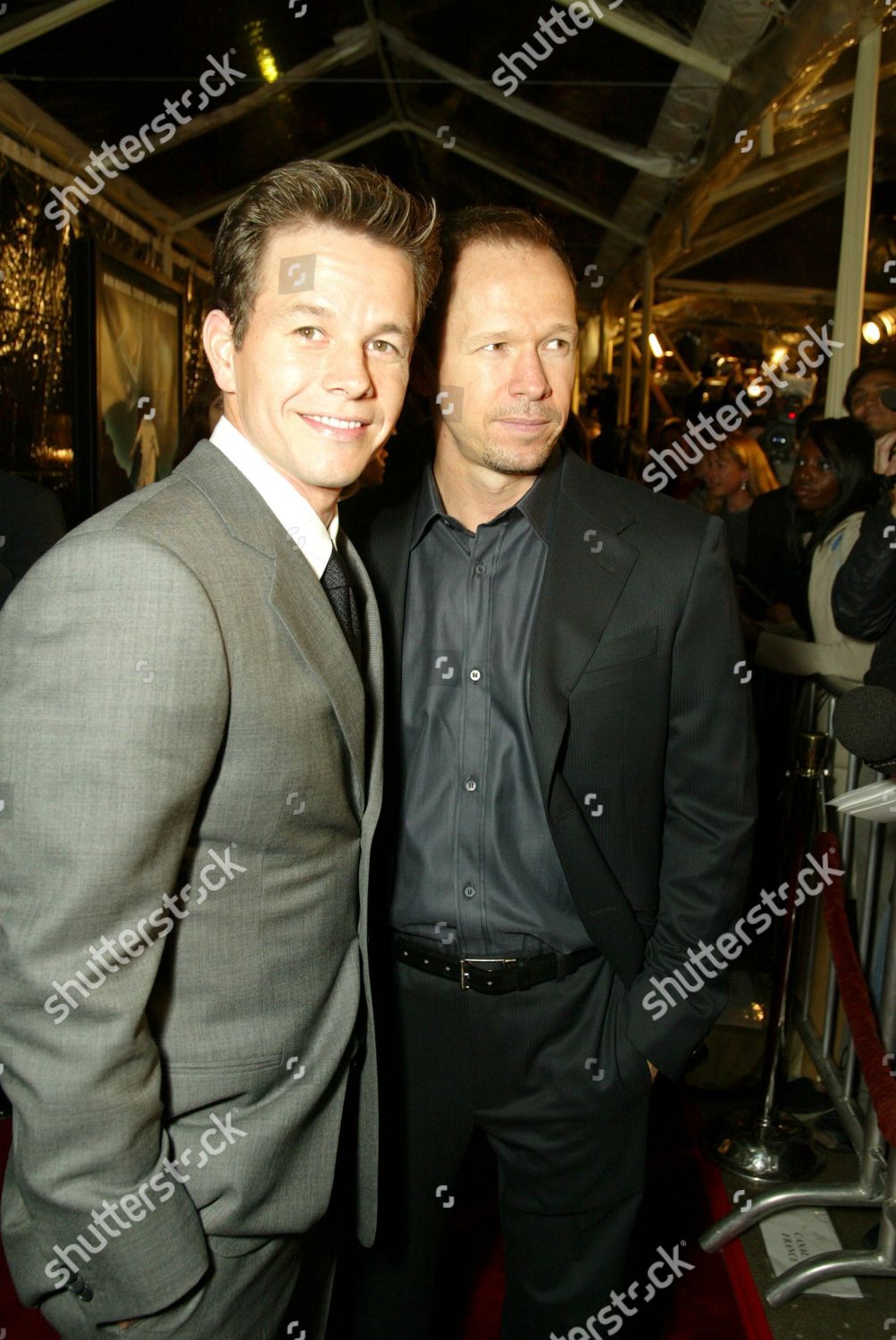 Mark Wahlberg Donnie Wahlberg Editorial Stock Photo - Stock Image