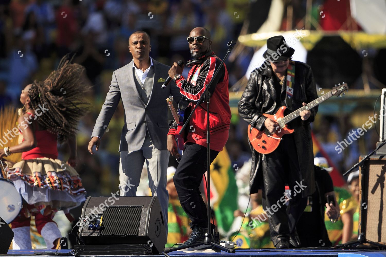 Carlos Santana Performs During Closing Ceremony Alexandre Editorial Stock Photo Stock Image Shutterstock