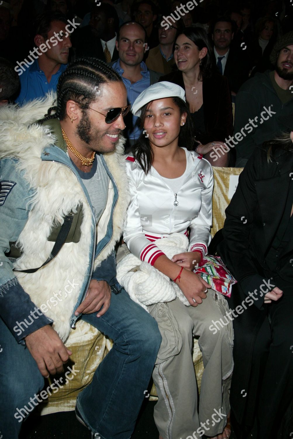 Lenny Kravitz Daughter Zoe Editorial Stock Photo - Stock Image