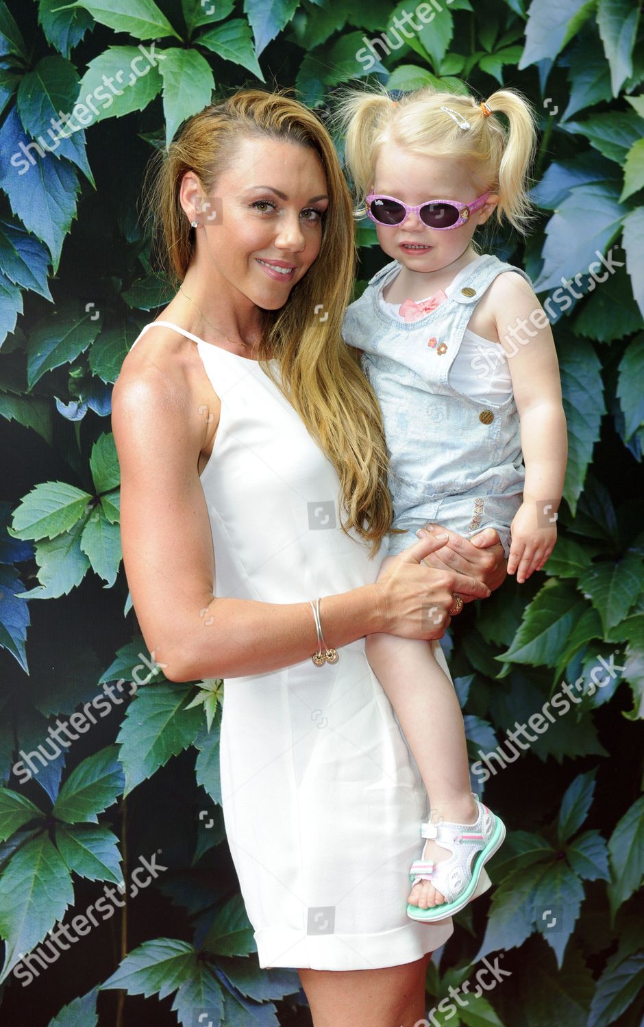 Michelle Heaton Daughter Faith Editorial Stock Photo Stock Image