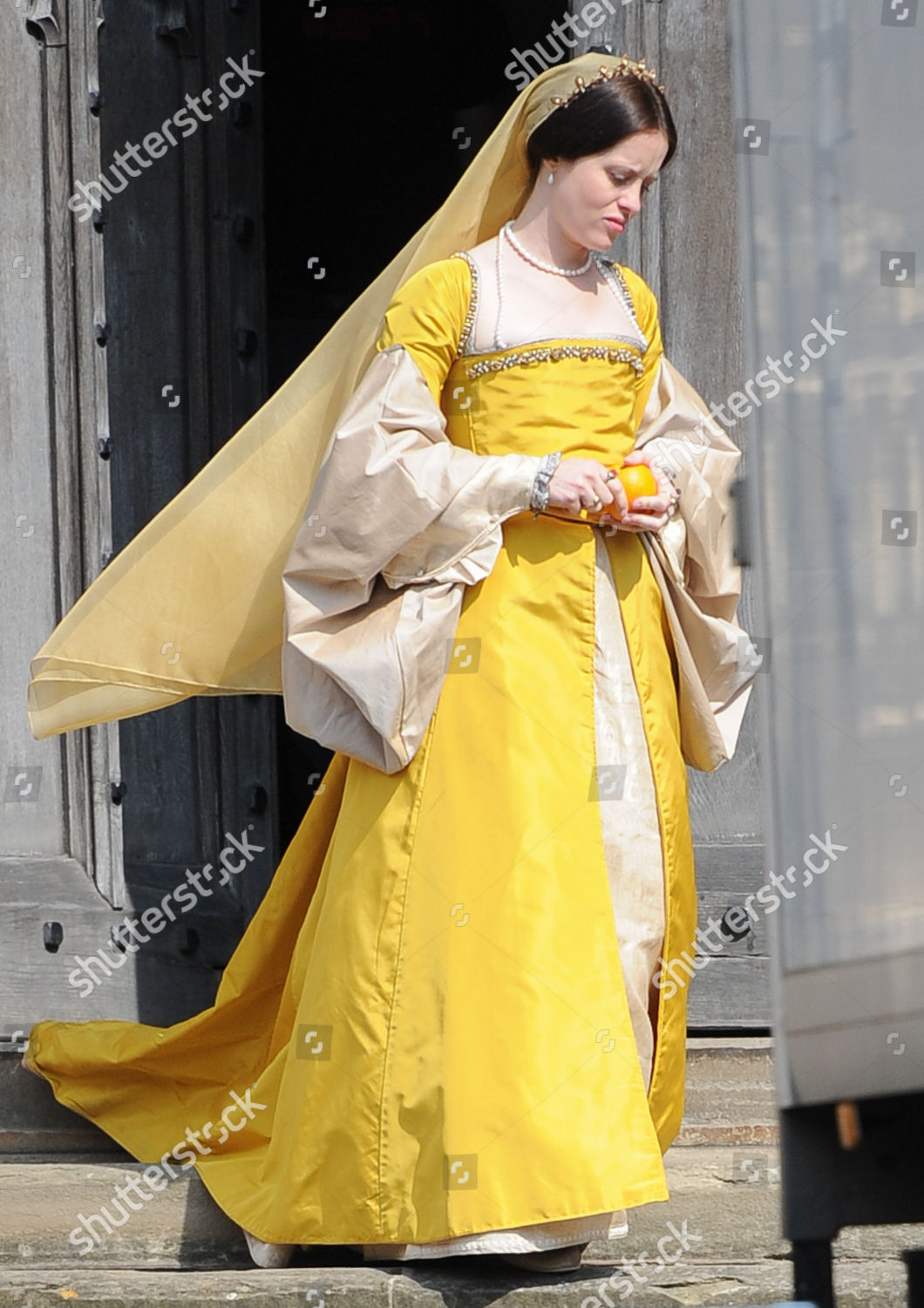 Claire Foy Anne Boleyn Editorial Stock Photo - Stock Image 