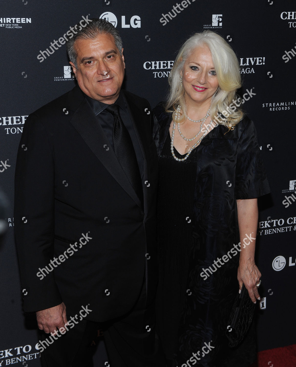 Joe Germanotta Cynthia Germanotta Editorial Stock Photo - Stock Image