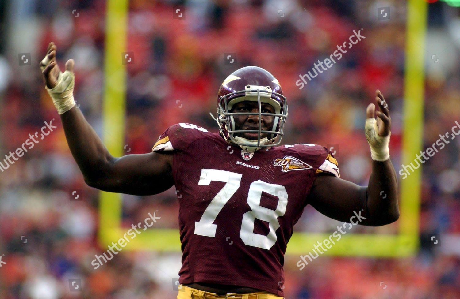 Washington Redskin Defensive End Bruce Smith Editorial Stock Photo - Stock  Image