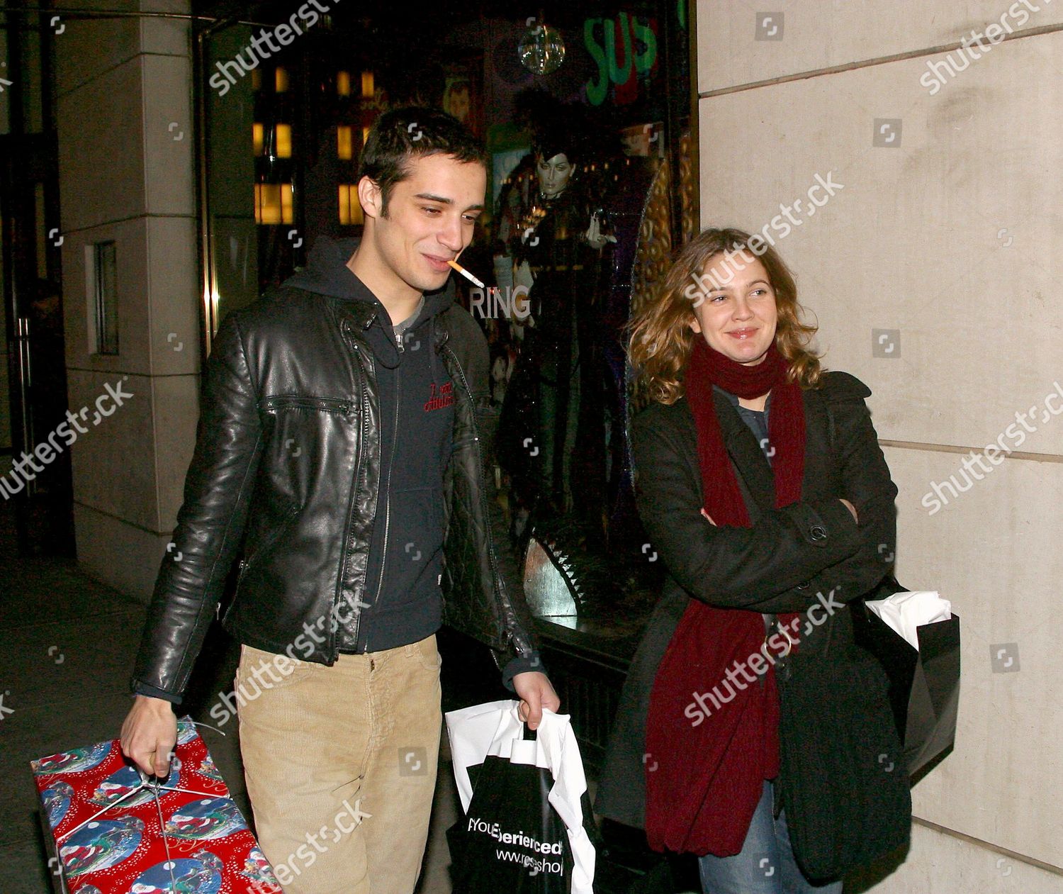 Drew Barrymore Her Boyfriend Fabrizio Moretti Editorial Stock Photo ...