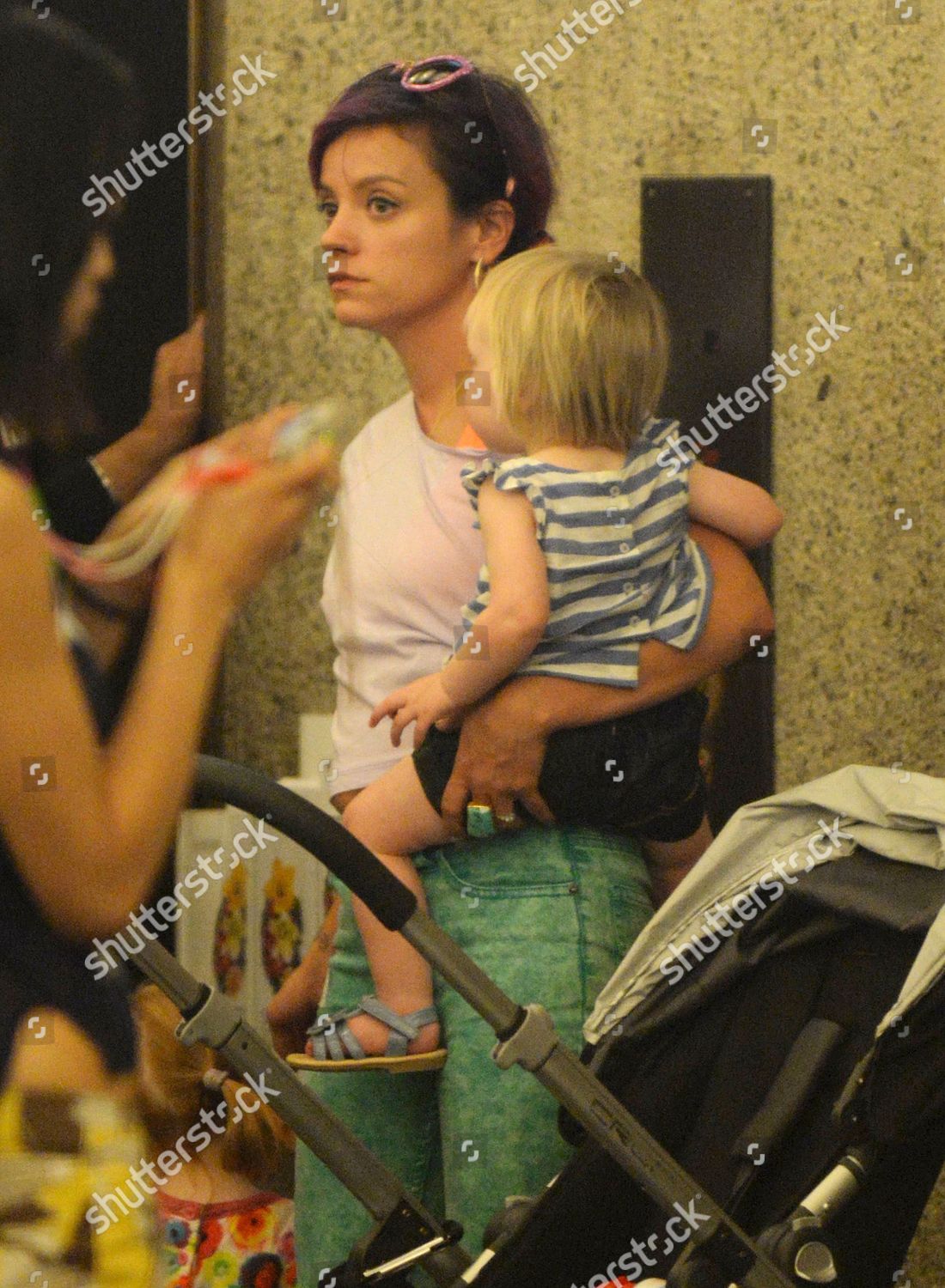Lily Allen Marnie Rose Cooper Editorial Stock Photo - Stock Image