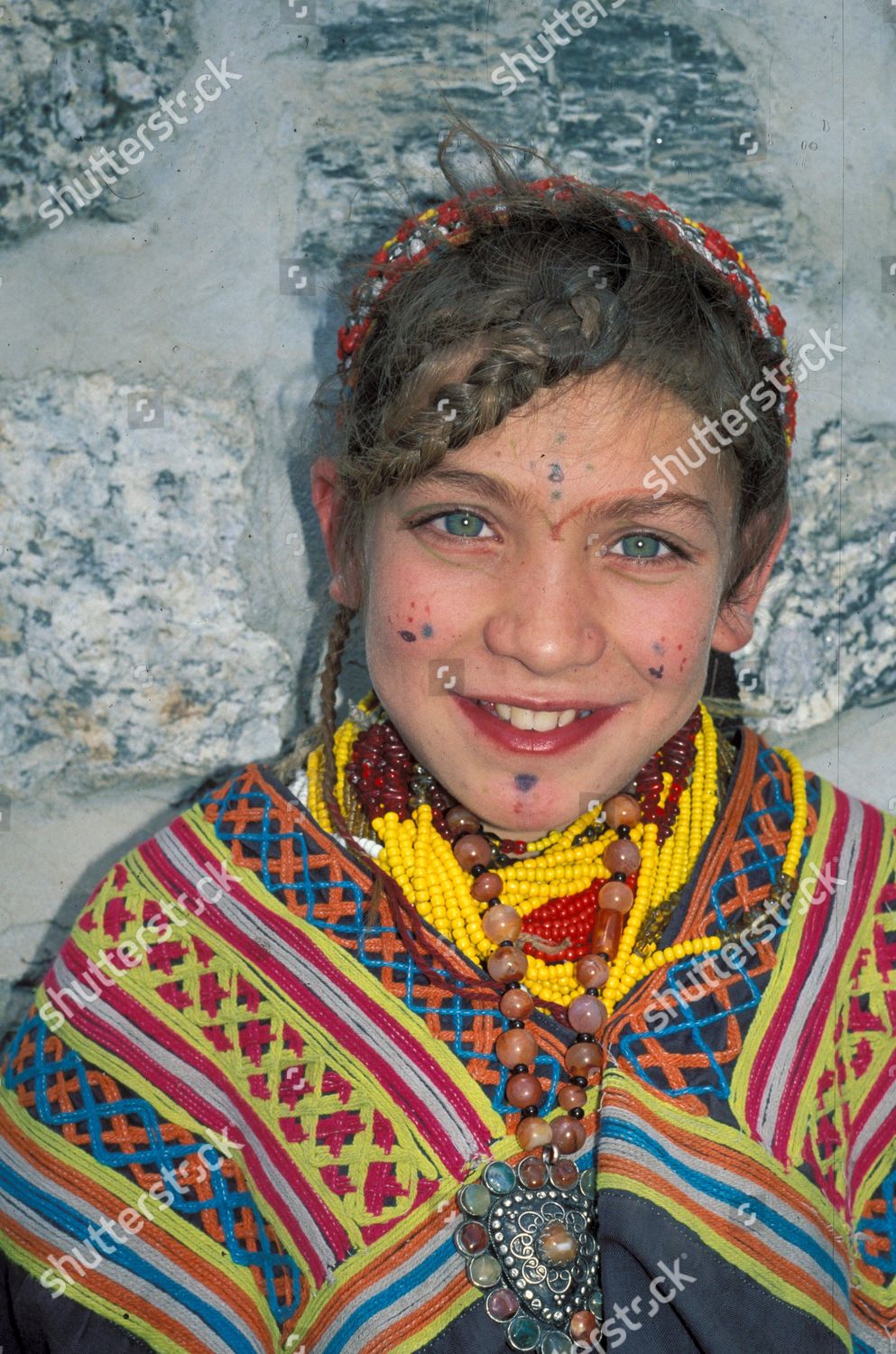 Kalash Girl Showing Distinct Greek Features Editorial Stock Photo Stock Image Shutterstock