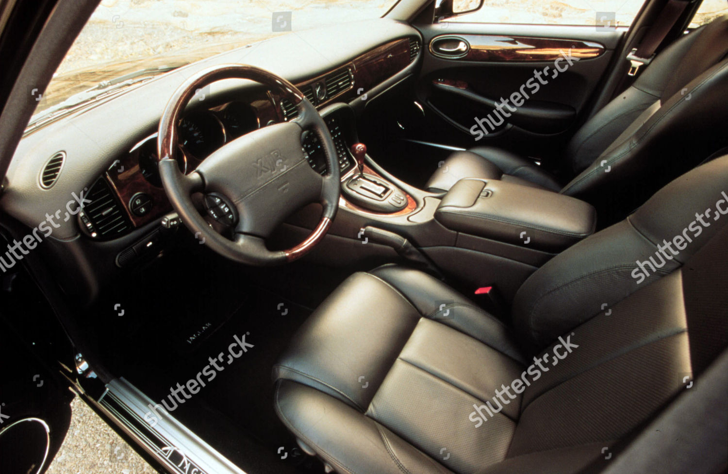 2001 Jaguar Xj X308 Xjr Publicity Shot Editorial Stock Photo