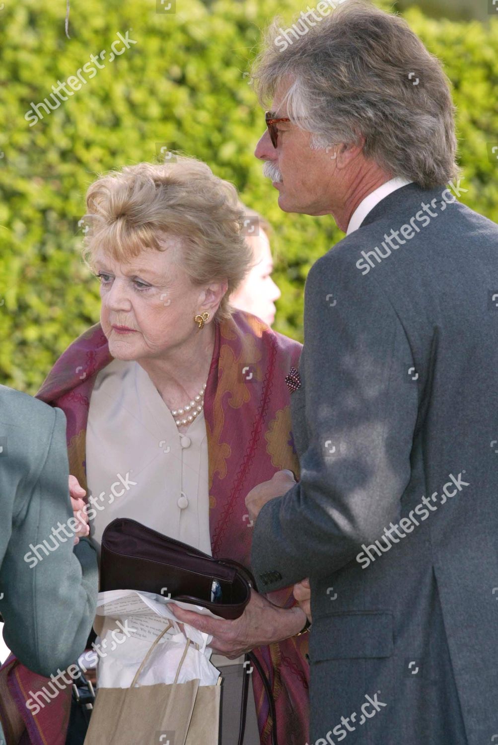 Angela Lansbury Son David Shaw Editorial Stock Photo - Stock Image ...