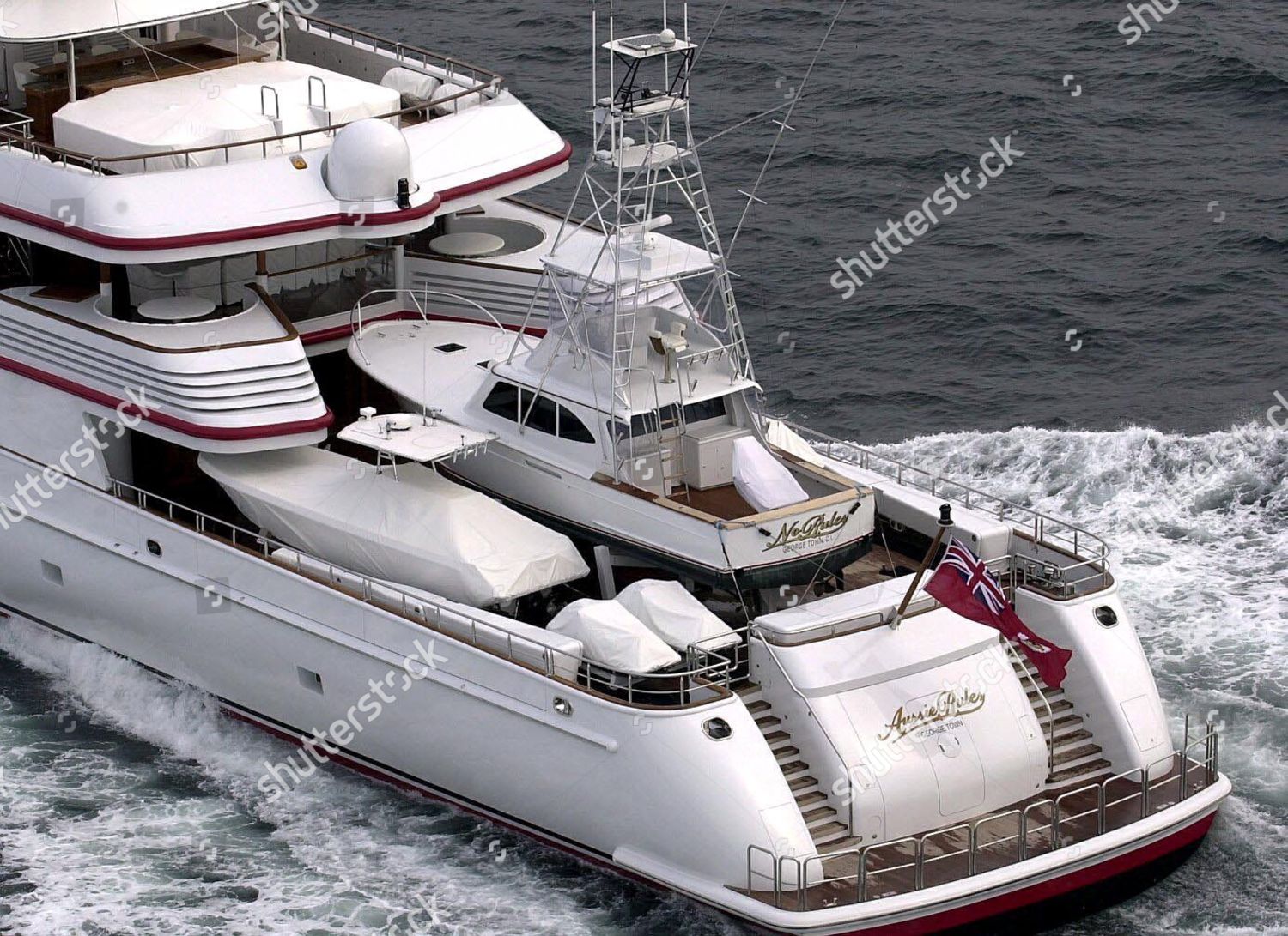 aussie rules greg norman's yacht