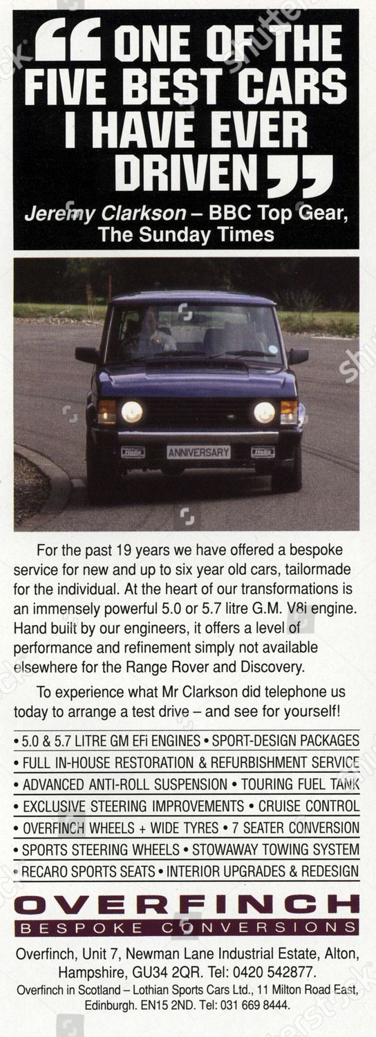 Land Rover Range Rover Generation 1 Editorial Stock Photo - Stock Image ...