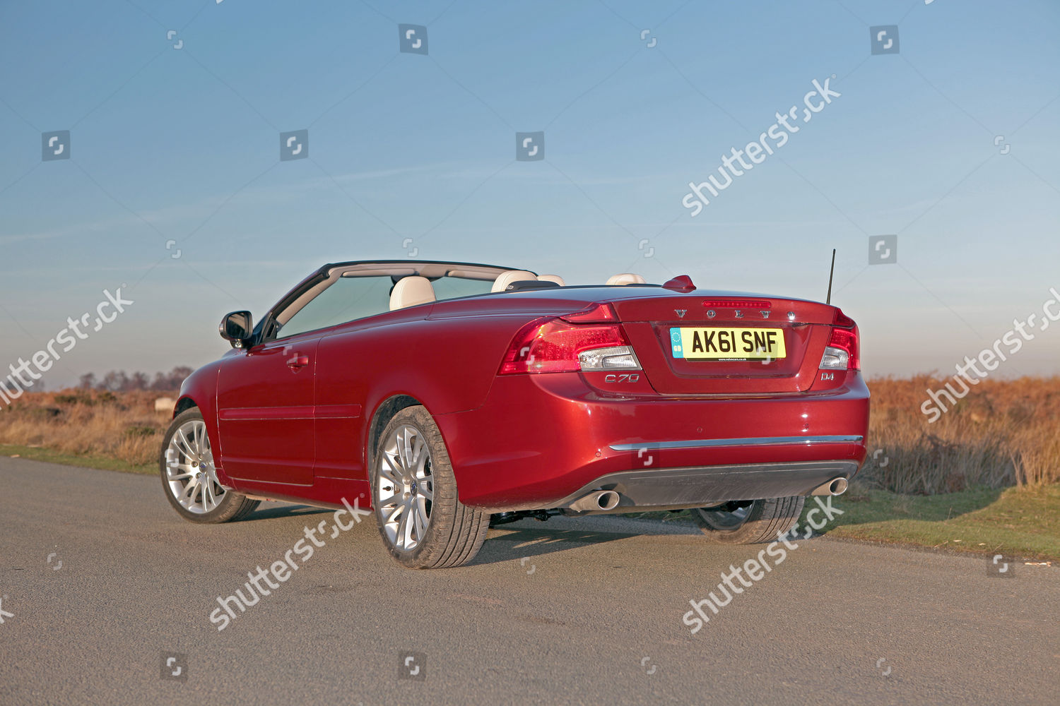 2012 Volvo C70 Generation 2 D4 Editorial Stock Photo - Stock Image ...