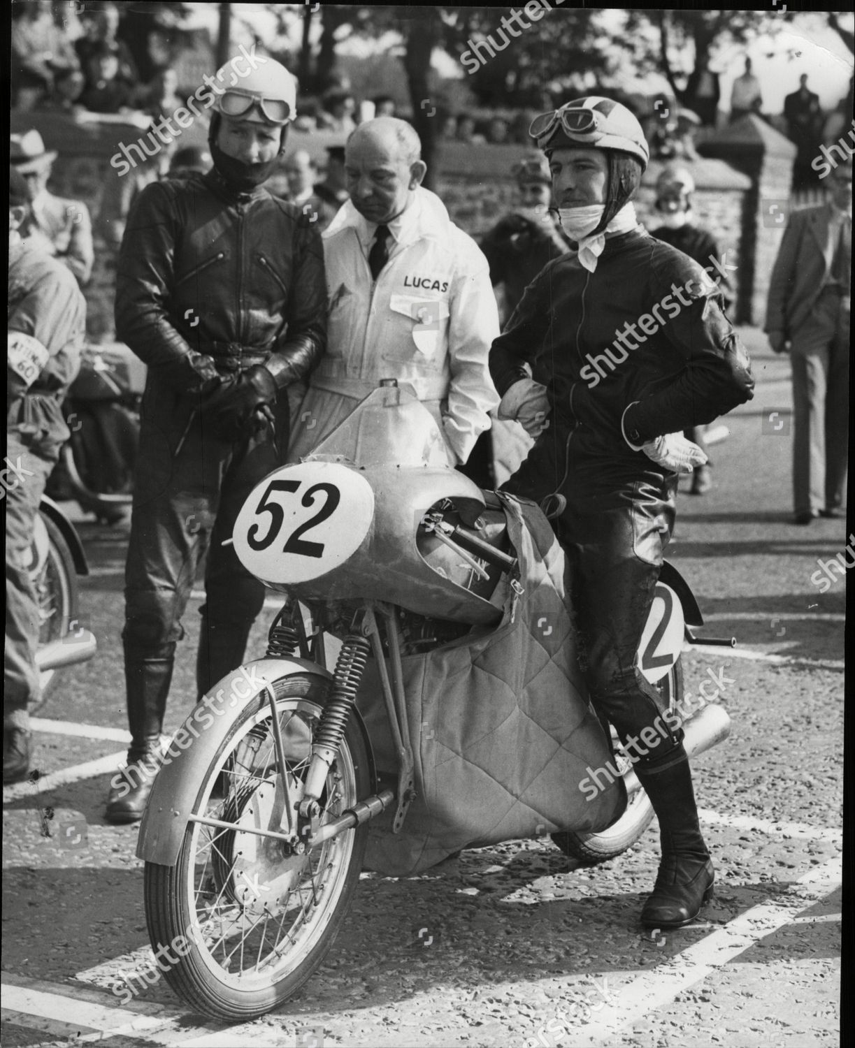 Cecil Sandford On Mv Augusta Motorcycle Editorial Stock Photo Stock