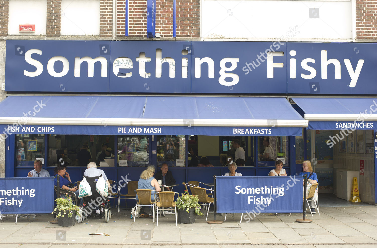 Something Fishy Fish Chip Shop Lewisham Editorial Stock Photo Stock
