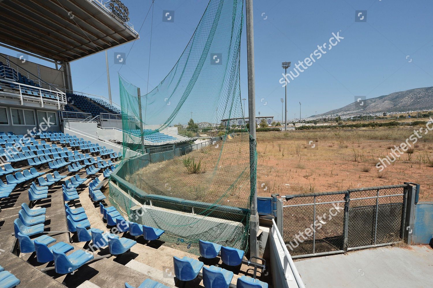 General View Olympic Softball Stadium Helliniko Editorial Stock Photo