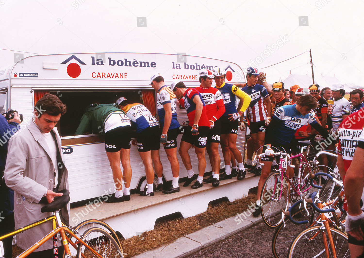 Road Cycling 1974 Tour De France Editorial Stock Photo Stock Image