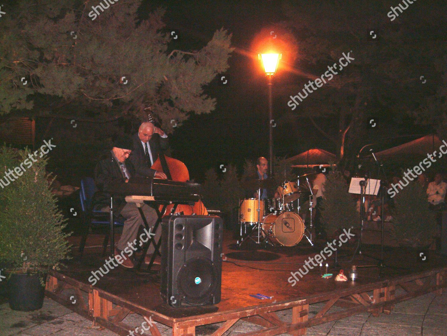 Romano Mussolini Performing Concert Sardinia Italy Editorial Stock ...