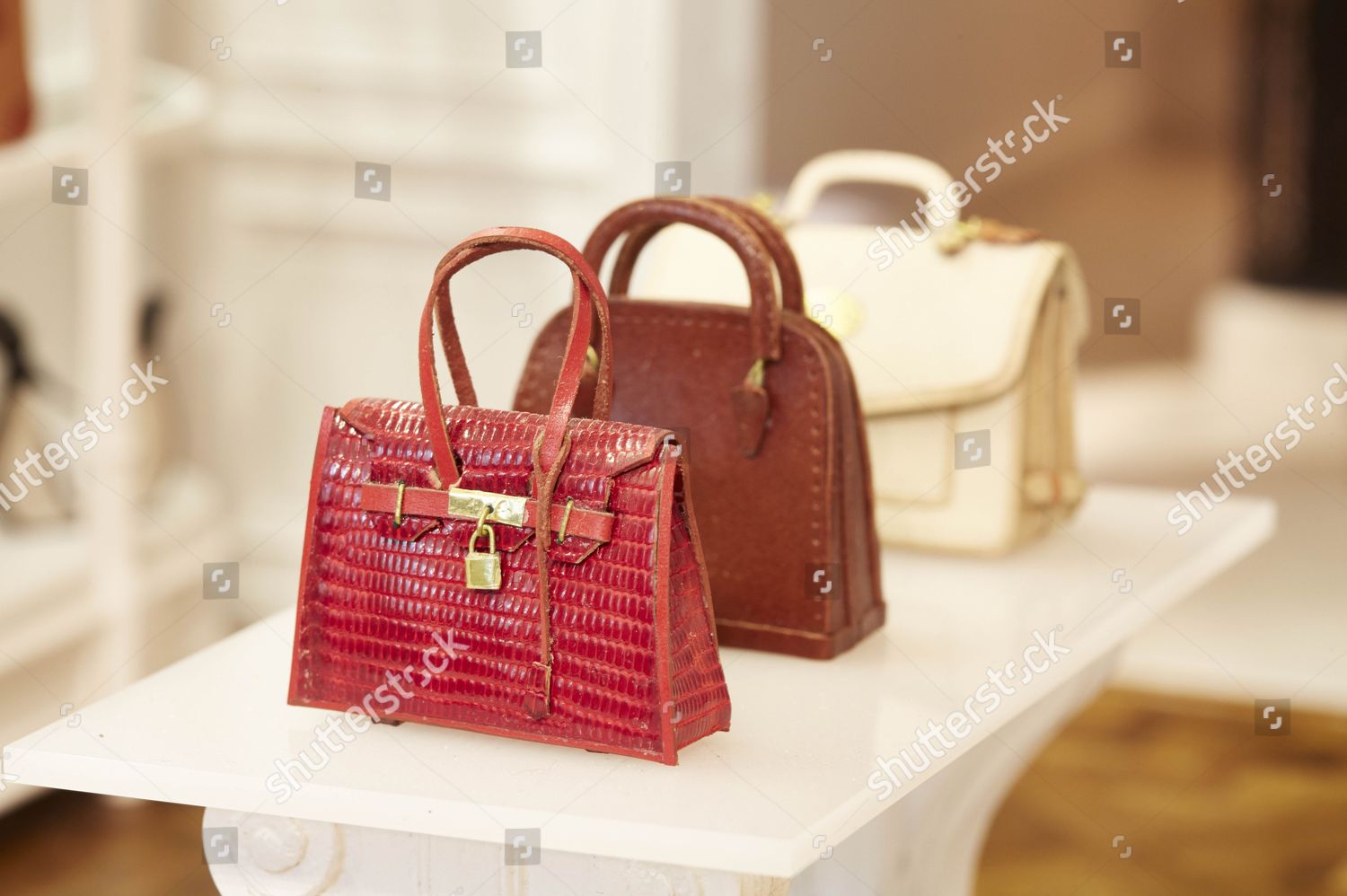 Mini Designer Handbags Miniature Editorial Stock Photo Stock Image Shutterstock