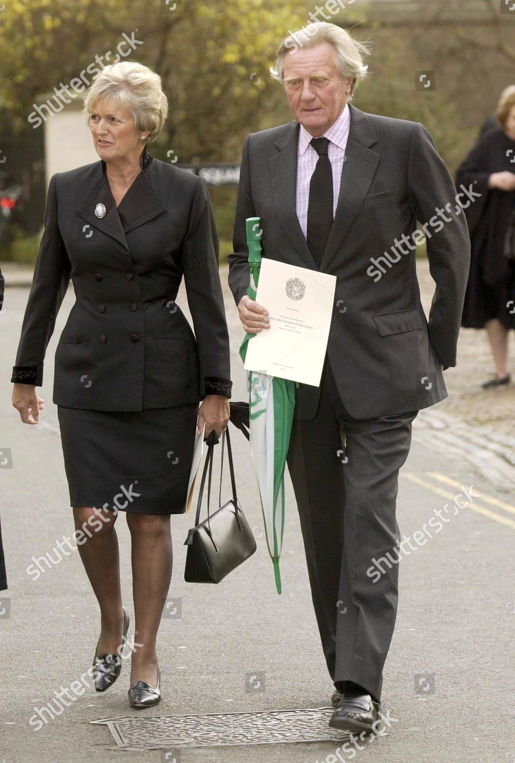 MICHAEL HESELTINE WIFE ANNE Editorial Stock Photo Stock Image   Shutterstock 408380c 