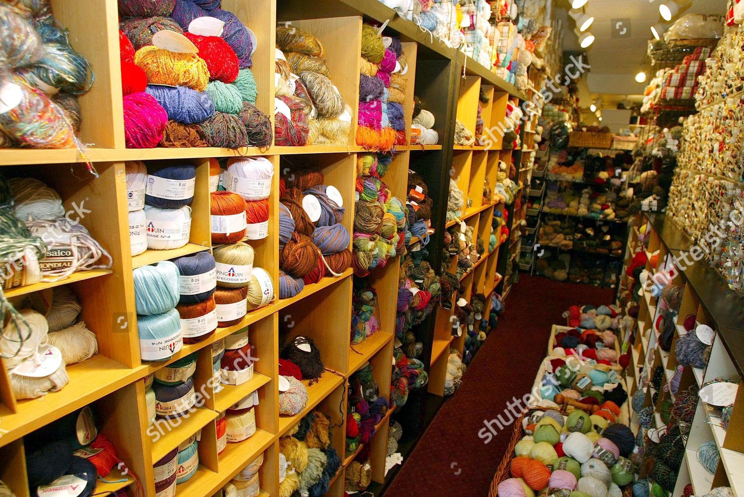 Knitting Shop Owned By Edith Eig Editorial Stock Photo Stock Image