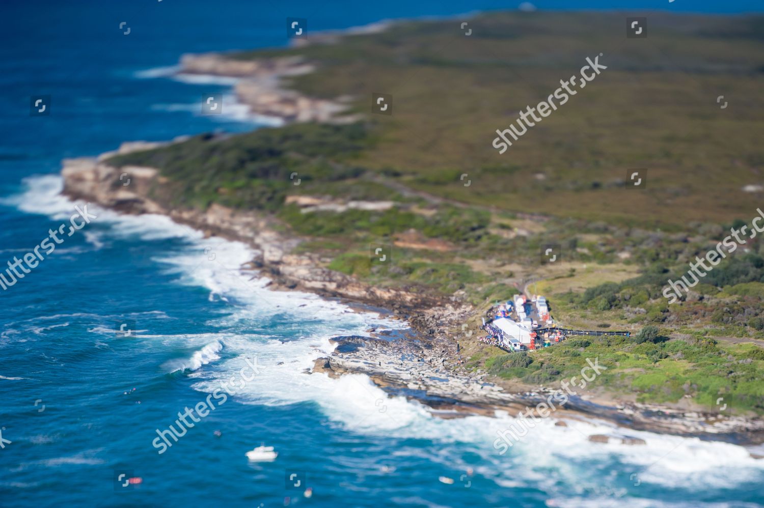 Tiltshift Aerial Photograph Cape Solander Botany Bay Editorial Stock Photo Stock Image Shutterstock