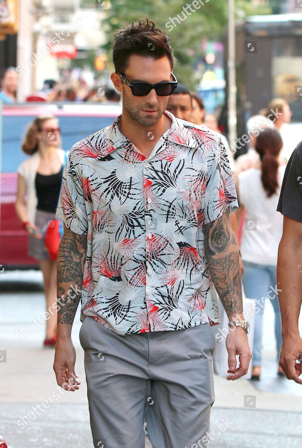 Adam Levine Editorial Stock Photo 