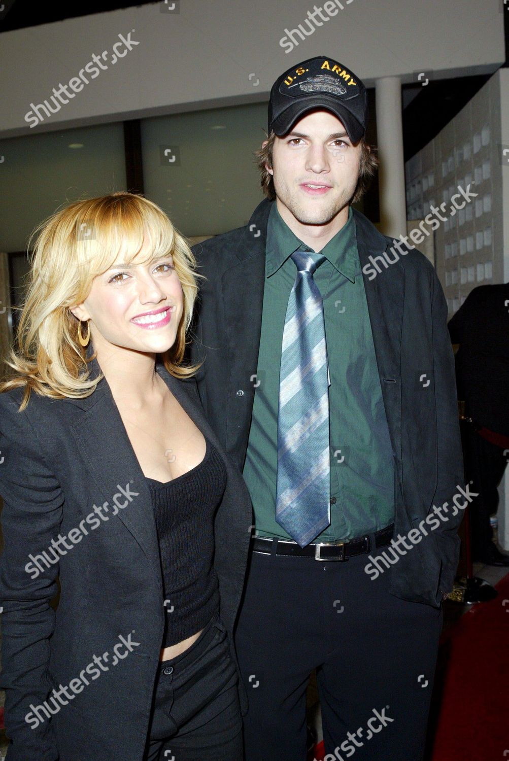 Brittany Murphy Ashton Kutcher Editorial Stock Photo - Stock Image