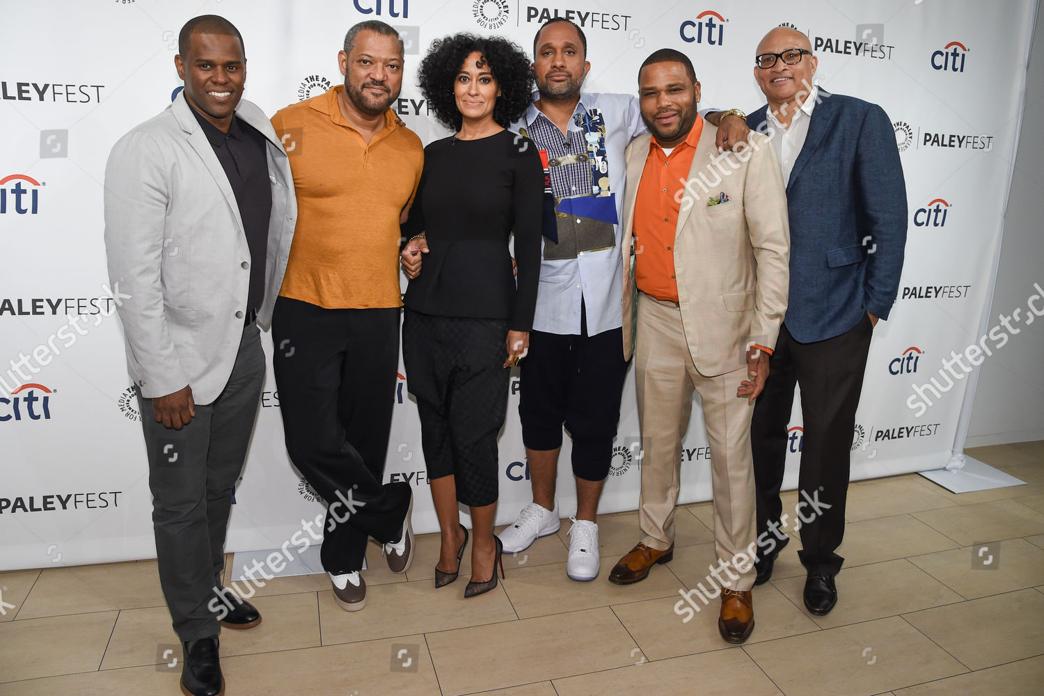 Brian Dobbins Laurence Fishburne Tracee Ellis Editorial Stock Photo ...