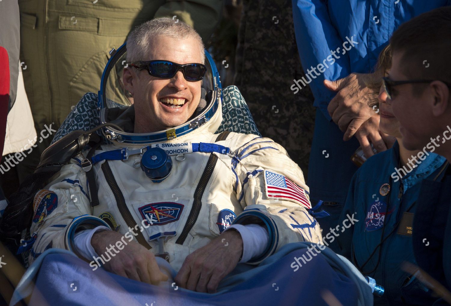 Expedition 40 Commander Steve Swanson Nasa Editorial Stock Photo ...