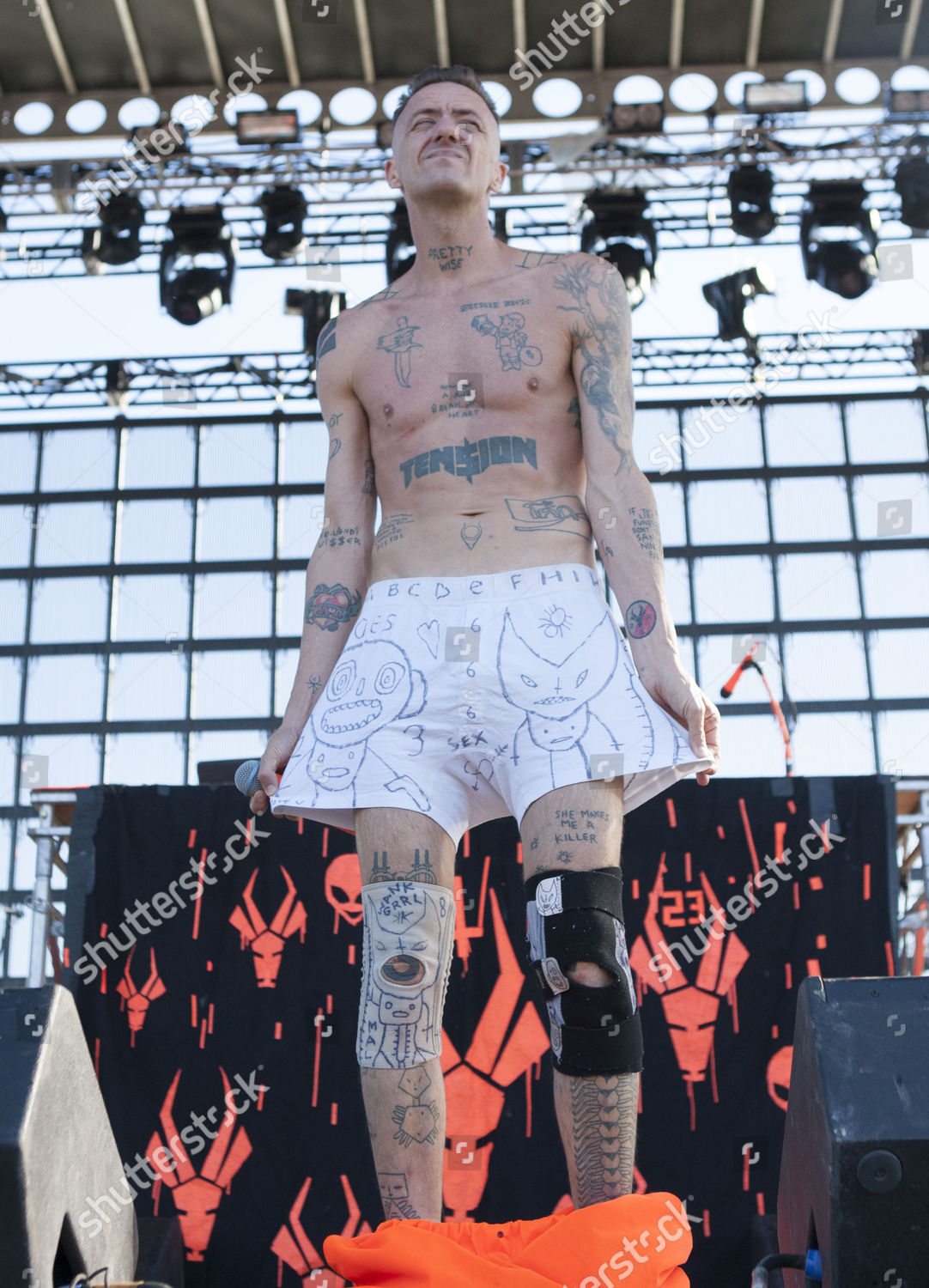 Die Antwoord Watkin Tudor Jones Editorial Stock Photo Stock Image