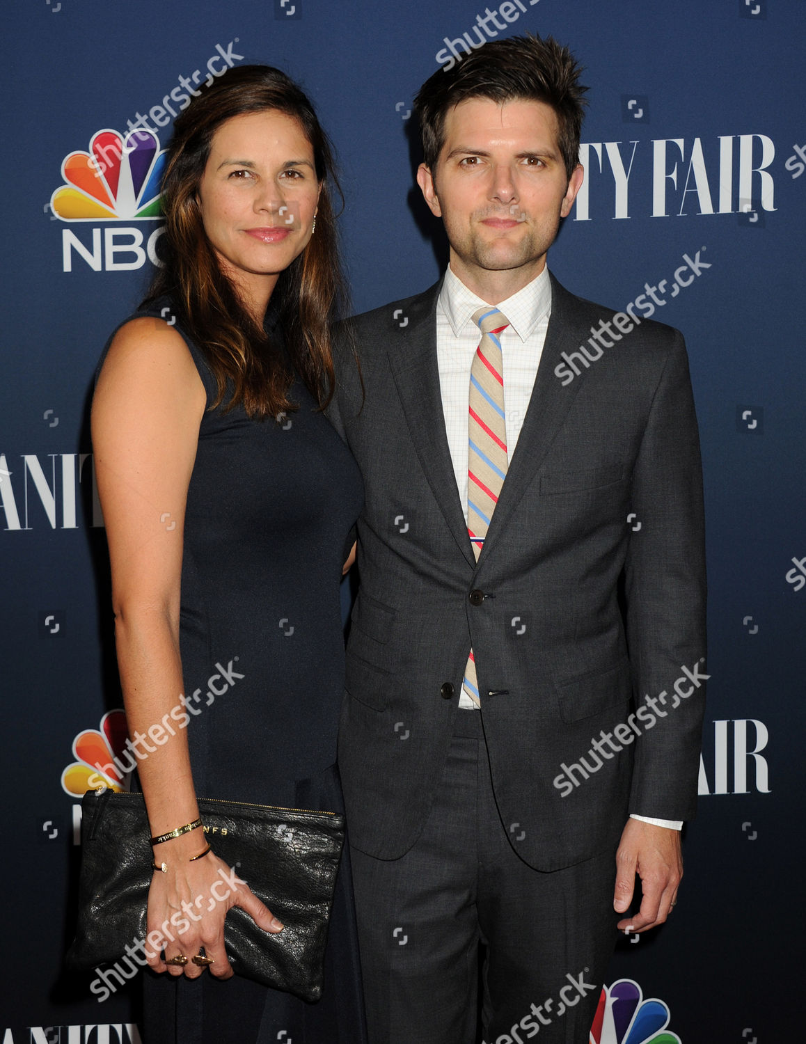 Naomi Sablan Adam Scott Editorial Stock Photo - Stock Image | Shutterstock