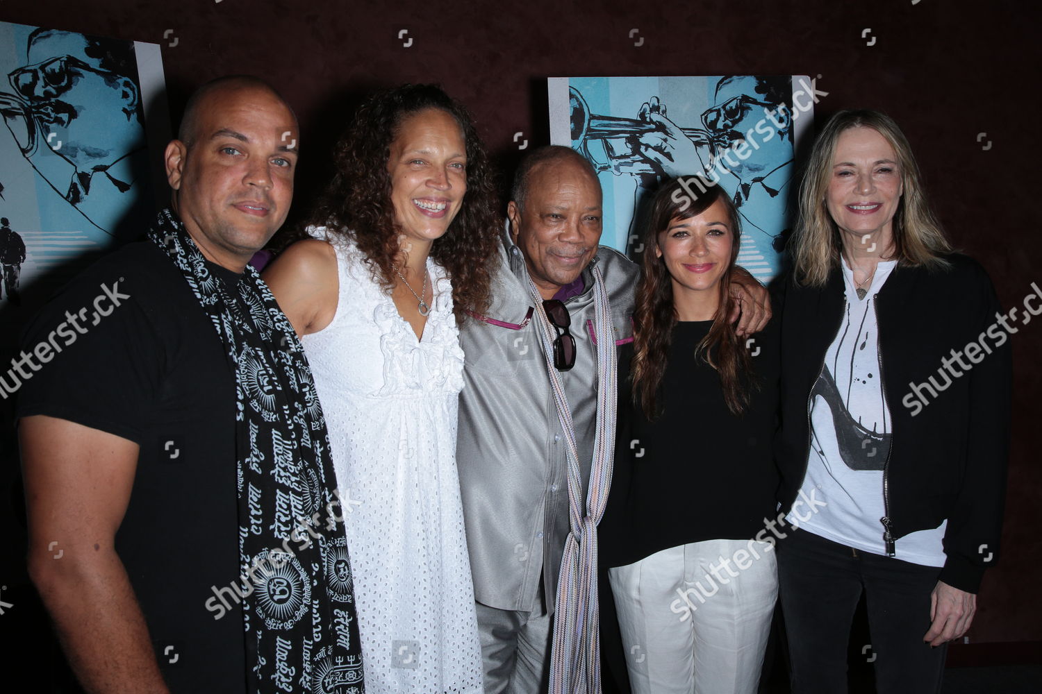 Quincy Jones Iii Jolie Jones Levine Editorial Stock Photo - Stock Image