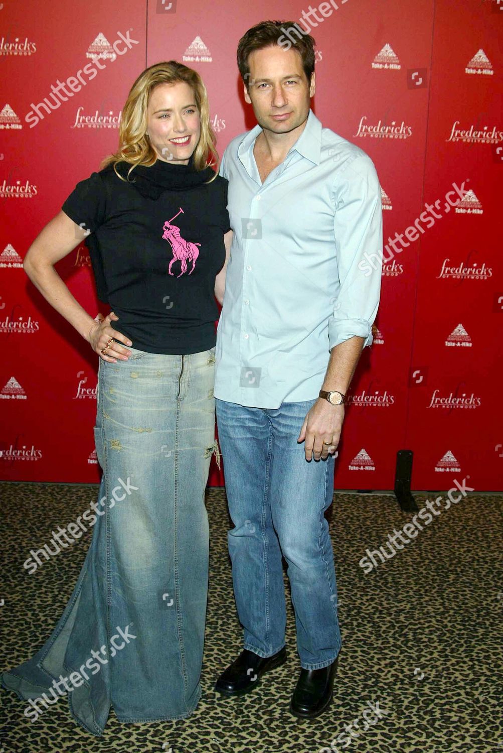 Tea Leoni Husband David Duchovny Editorial Stock Photo Stock Image